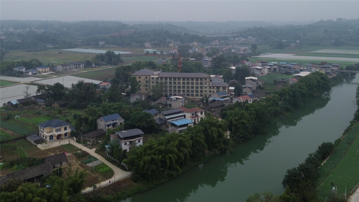 潼南桂林中心养老院主体建筑顺利竣工